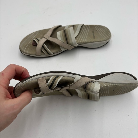 Merrell Women’s 8 Mandolin Zinnia Aluminium Toe Loop Sandals - Picture 3 of 7
